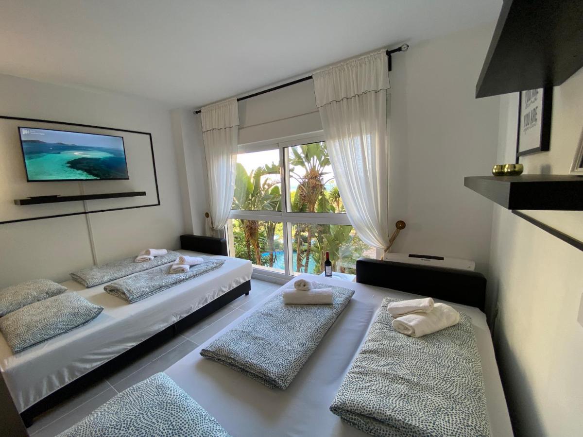 Modern Sea View Studio In Benal Beach Benalmadena Exterior photo
