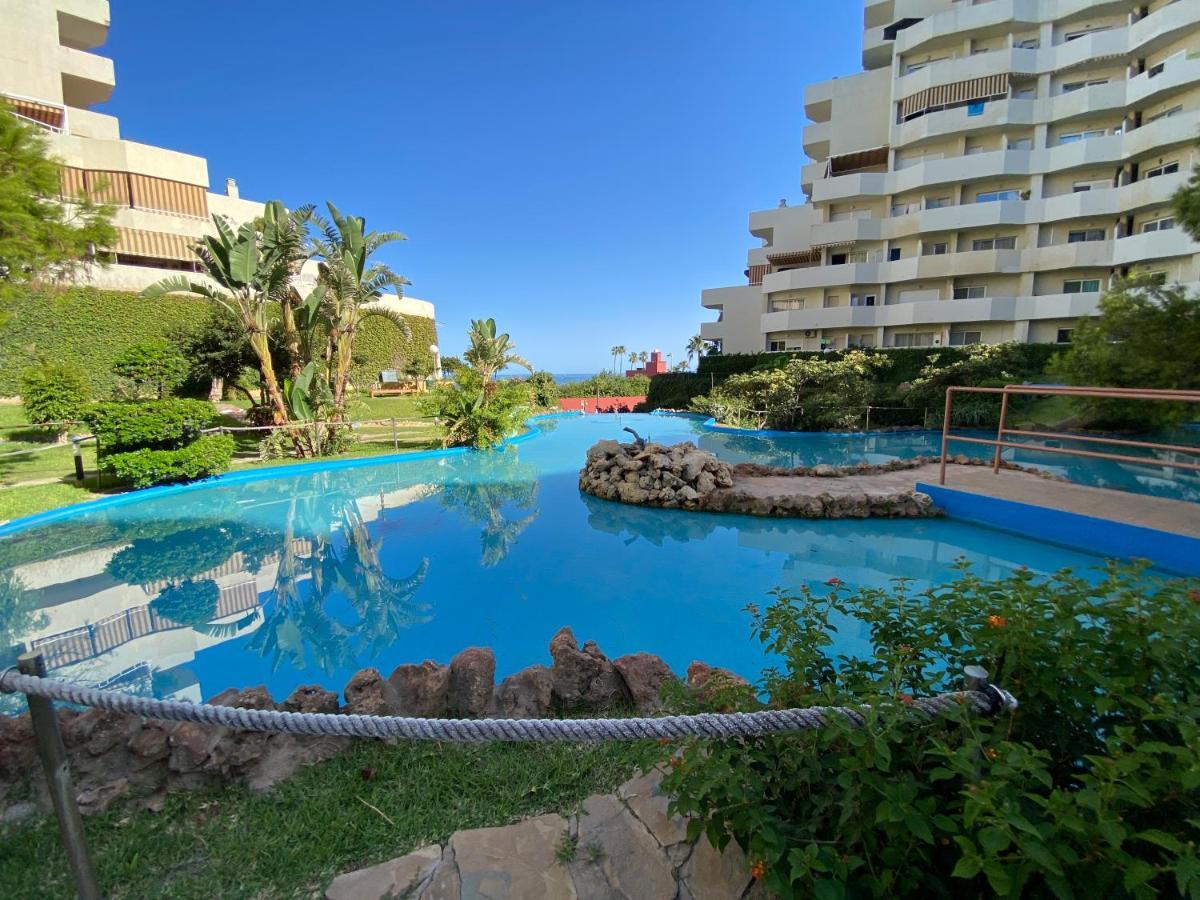 Modern Sea View Studio In Benal Beach Benalmadena Exterior photo